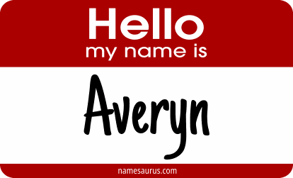 Hello my name is Averyn png download