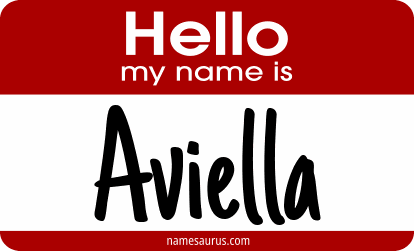 Hello my name is Aviella png download
