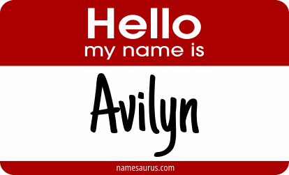 Hello my name is Avilyn png download