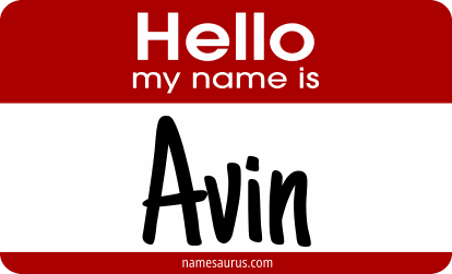 Hello my name is Avin png download
