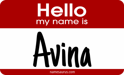 Hello my name is Avina png download