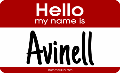Hello my name is Avinell png download