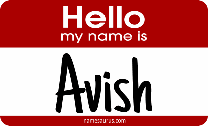 Hello my name is Avish png download