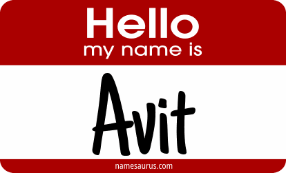 Hello my name is Avit png download