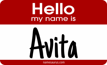 Hello my name is Avita png download