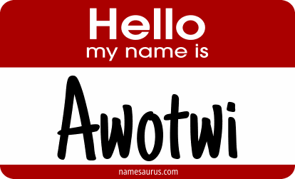 Hello my name is Awotwi png download