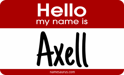 Hello my name is Axell png download