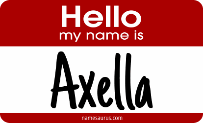 Hello my name is Axella png download