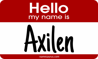Hello my name is Axilen png download