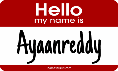 Hello my name is Ayaanreddy png download