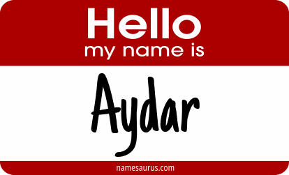 Hello my name is Aydar png download
