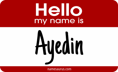 Hello my name is Ayedin png download