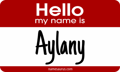 Hello my name is Aylany png download