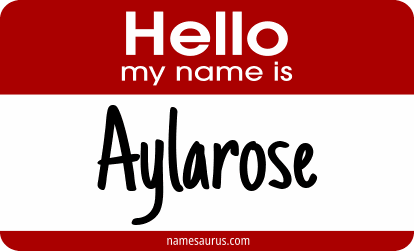 Hello my name is Aylarose png download