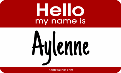 Hello my name is Aylenne png download