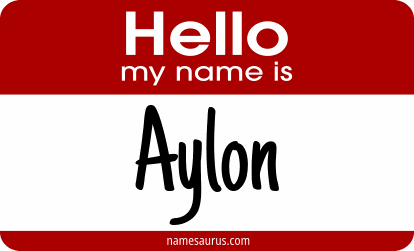 Hello my name is Aylon png download