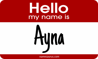 Hello my name is Ayna png download