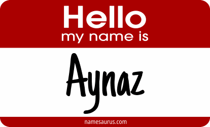 Hello my name is Aynaz png download
