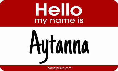 Hello my name is Aytanna png download