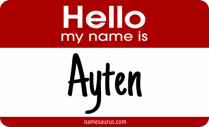 Hello my name is Ayten png download