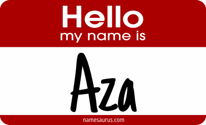 Hello my name is Aza png download