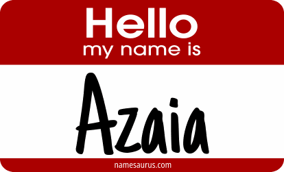 Hello my name is Azaia png download