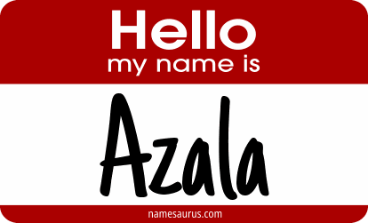 Hello my name is Azala png download