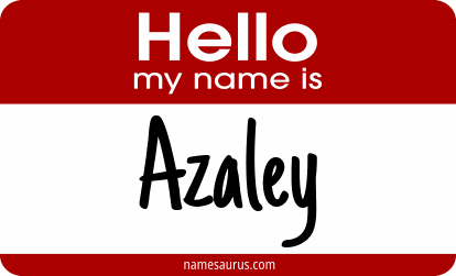 Hello my name is Azaley png download
