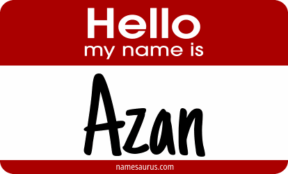 Hello my name is Azan png download