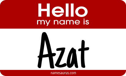 Hello my name is Azat png download