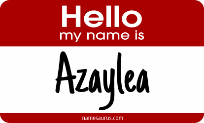 Hello my name is Azaylea png download