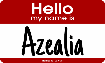 Hello my name is Azealia png download