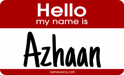Hello my name is Azhaan png download