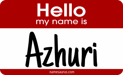 Hello my name is Azhuri png download