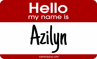 Hello my name is Azilyn png download