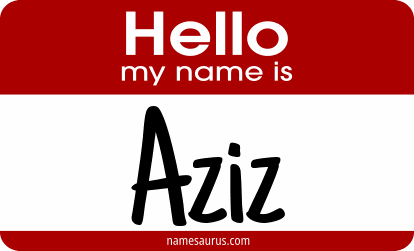 Hello my name is Aziz png download
