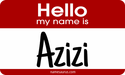 Hello my name is Azizi png download