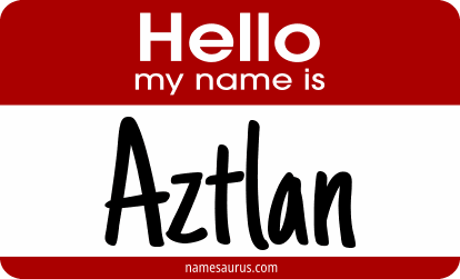 Hello my name is Aztlan png download