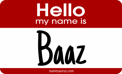 Hello my name is Baaz png download