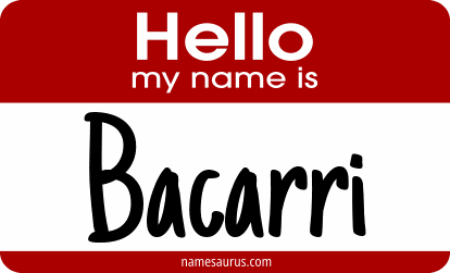 Hello my name is Bacarri png download