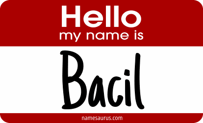 Hello my name is Bacil png download