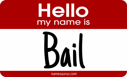 Hello my name is Bail png download
