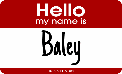 Hello my name is Baley png download