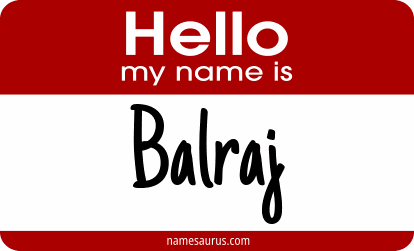 Hello my name is Balraj png download