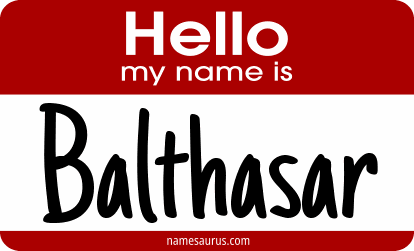 Hello my name is Balthasar png download