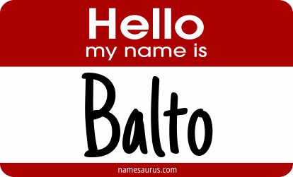 Hello my name is Balto png download