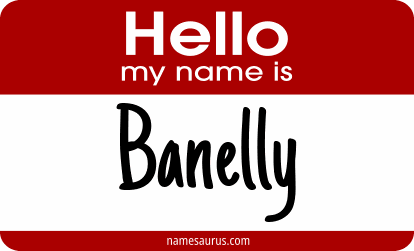Hello my name is Banelly png download