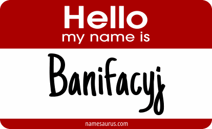 Hello my name is Banifacyj png download