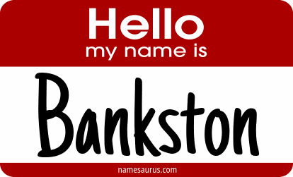 Hello my name is Bankston png download
