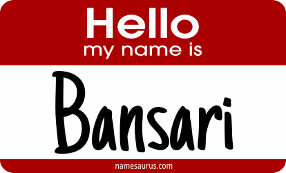 Hello my name is Bansari png download